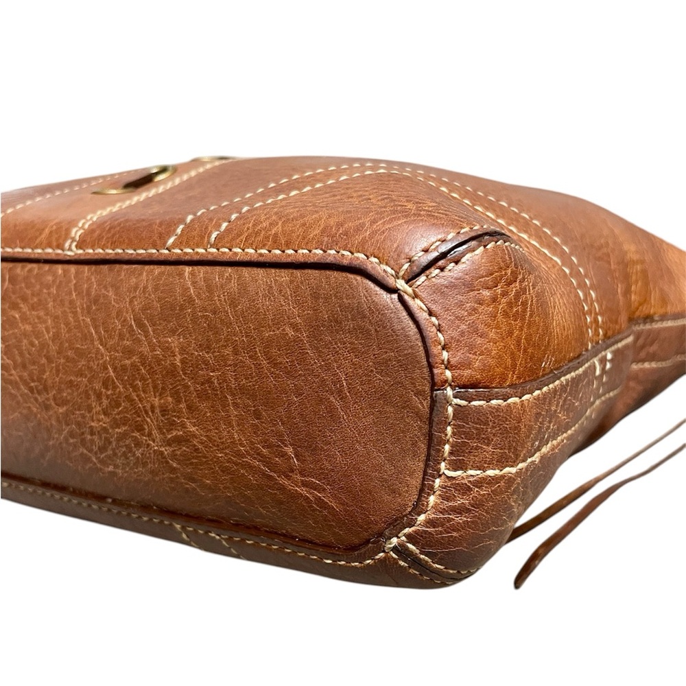 Coach Chelsea Sonoma 10399 Shoulder Bag Full-Zip Whipstitch Accenting - Picture 9 of 12